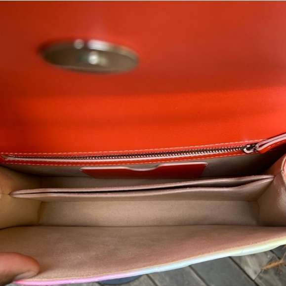 Alexander McQueen Jewelled Ombré Leather Satchel Bag - Picture 8 of 12